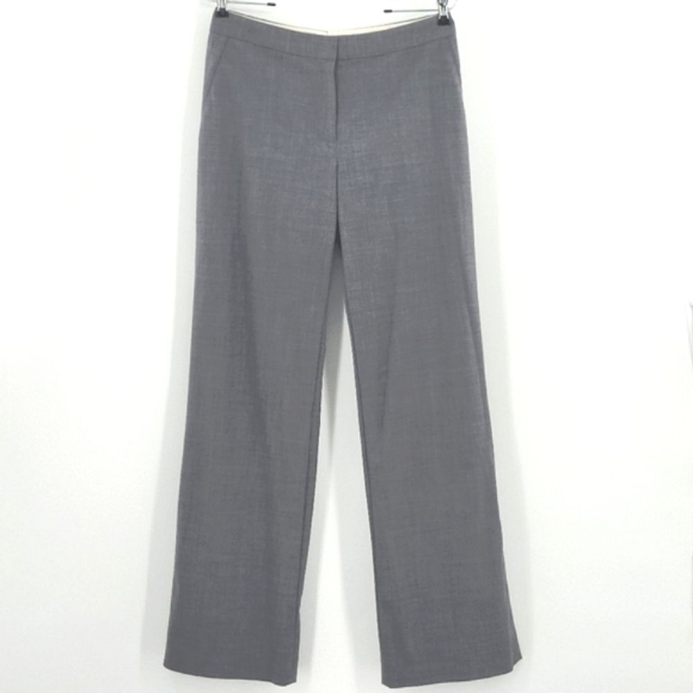 Michael Kors Wool Pants Trousers Womens Size 4 / Small Gray Office Work Business